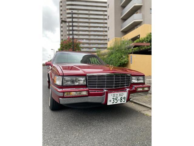 キャデラックデビル 1992モデル キャデラック クーペデヴィル 4.9L ゴールドキーエディション 令和6年9月国内新規登録(3枚目)