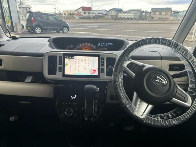 ムーヴキャンバス Gメイクアップ SAIII 4WD 純正8インチナビ TV バックカメラ リモコンエンジンスターター LEDヘッドライト プッシュスタート 両側電動スライドドア(21枚目)