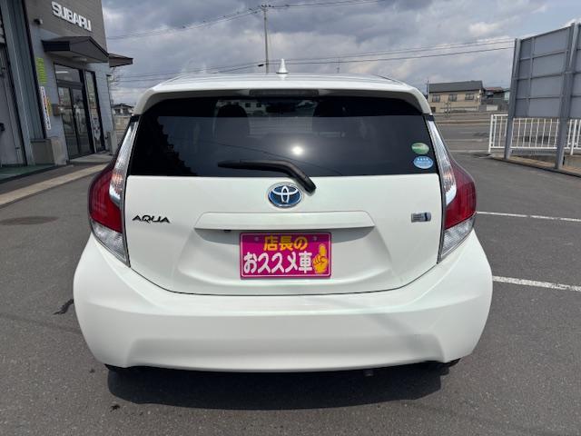 アクア S ナビ TV バックカメラ ドライブレコーダー スペアキー(24枚目)