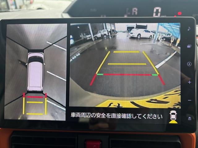 タント ファンクロスターボ　４ＷＤ　純正１０インチメモリーナビ　パノラマ対応カメラ　前後ドライブレコーダー　純正マット＆バイザー（8枚目）
