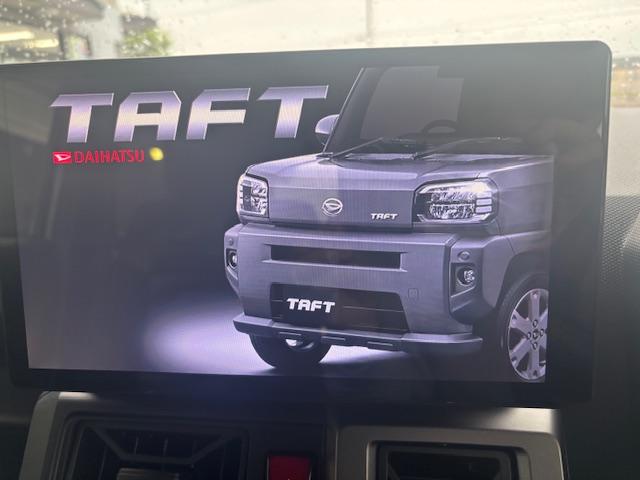 タフト Ｇターボ　クロムベンチャー　届出済み未使用車　４ＷＤ　ターボ　純正１０インチスタイリッシュメモリーナビ　純正前後ドライブレコーダー（6枚目）