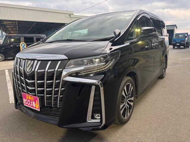 アルファード 2.5S Cパッケージ 4WD 純正ディスプレイオーディオ ETC ドラレコ リモコンエンジンスターター 両側電動スライドドア パワーバックドア 中古スタッドレスタイヤセット有り(2枚目)