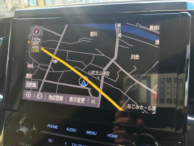 アルファード 2.5S Cパッケージ 4WD 純正ディスプレイオーディオ ETC ドラレコ リモコンエンジンスターター 両側電動スライドドア パワーバックドア 中古スタッドレスタイヤセット有り(27枚目)