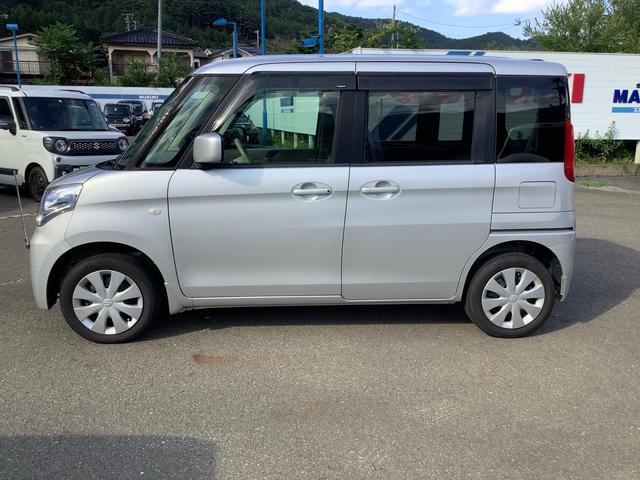 スペーシア Ｇ　ＣＶＴ　４ＷＤ　アイドリングストップ　レーダーブレーキサポート装着車（4枚目）