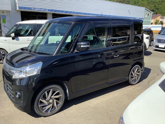 スペーシアカスタム ＴＳ　ターボ　ＣＶＴ　レーダーブレーキサポート装着車　後席両側電動スライドドア（4枚目）