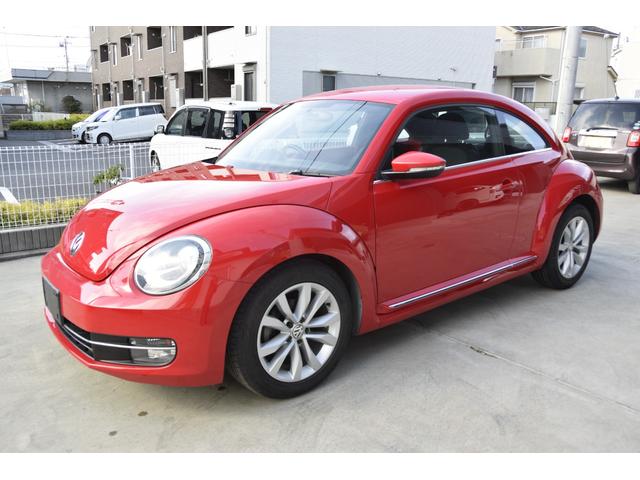 ザ・ビートル デザイン　ターボ　ＣＤ　ＥＴＣ　オートクルーズ　アルミホイール　横滑り防止装置　革巻きステアリング　キーレス（17枚目）
