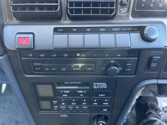 マークII グランデＧ　スーパーチャージャー　当時物ボルクグループＡ　純正リップ　ローダウン　ＥＴＣ　オートクルーズコントロール　アルミホイール　オートライト　ＡＴ　パワーシート　カセット　エアコン　パワーステアリング（17枚目）