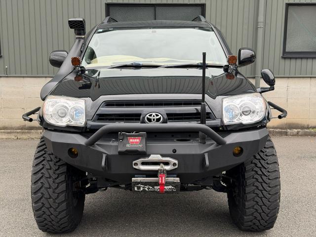 ハイラックスサーフ ＳＳＲ－Ｘ　アメリカンＶｅｒ　ビルシュタインリフトアップキット　ラテラルロッド　ＷＡＲＮ　ＵＲ８０００－Ｓ　ＦＡＣＴＯＲ５５　ソリッドレーシングタービンＺ１　ＴＯＹＯ　Ｍ／Ｔ　３１５／７５／１６　シュノーケル（25枚目）