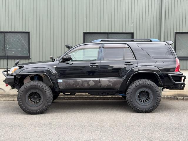 ハイラックスサーフ ＳＳＲ－Ｘ　アメリカンＶｅｒ　ビルシュタインリフトアップキット　ラテラルロッド　ＷＡＲＮ　ＵＲ８０００－Ｓ　ＦＡＣＴＯＲ５５　ソリッドレーシングタービンＺ１　ＴＯＹＯ　Ｍ／Ｔ　３１５／７５／１６　シュノーケル（27枚目）