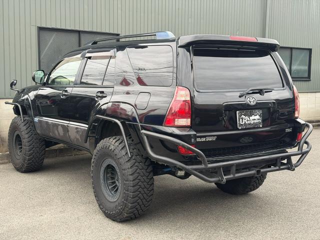 ハイラックスサーフ ＳＳＲ－Ｘ　アメリカンＶｅｒ　ビルシュタインリフトアップキット　ラテラルロッド　ＷＡＲＮ　ＵＲ８０００－Ｓ　ＦＡＣＴＯＲ５５　ソリッドレーシングタービンＺ１　ＴＯＹＯ　Ｍ／Ｔ　３１５／７５／１６　シュノーケル（28枚目）