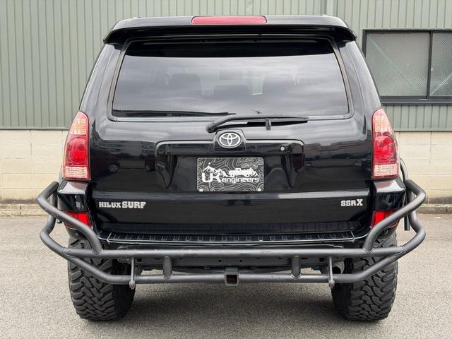 ハイラックスサーフ ＳＳＲ－Ｘ　アメリカンＶｅｒ　ビルシュタインリフトアップキット　ラテラルロッド　ＷＡＲＮ　ＵＲ８０００－Ｓ　ＦＡＣＴＯＲ５５　ソリッドレーシングタービンＺ１　ＴＯＹＯ　Ｍ／Ｔ　３１５／７５／１６　シュノーケル（29枚目）