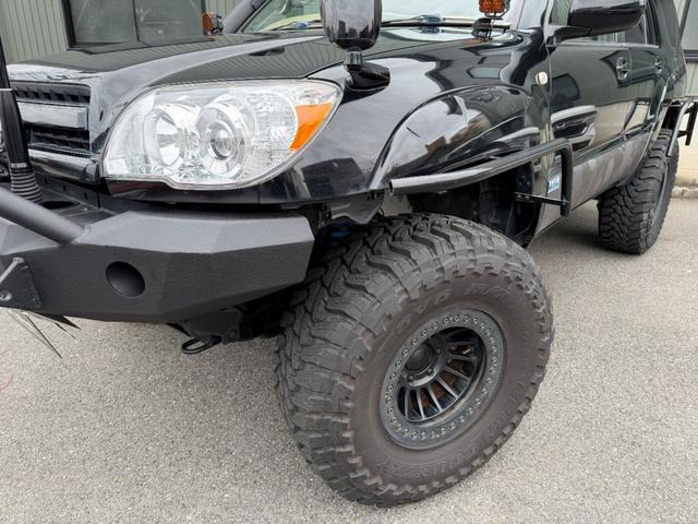 ハイラックスサーフ ＳＳＲ－Ｘ　アメリカンＶｅｒ　ビルシュタインリフトアップキット　ラテラルロッド　ＷＡＲＮ　ＵＲ８０００－Ｓ　ＦＡＣＴＯＲ５５　ソリッドレーシングタービンＺ１　ＴＯＹＯ　Ｍ／Ｔ　３１５／７５／１６　シュノーケル（38枚目）