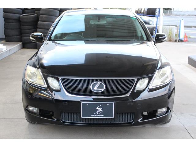 GS GS350 GS350 タイミングチェーンエンジン 黒革シート パワーシート シートヒーターエアコン マルチナビ ビルトインETC 18インチアルミ スマートキー オイルタネーター、イグニッションコイル交換済(6枚目)