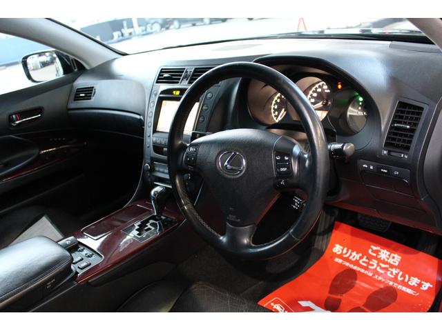 GS GS350 GS350 タイミングチェーンエンジン 黒革シート パワーシート シートヒーターエアコン マルチナビ ビルトインETC 18インチアルミ スマートキー オイルタネーター、イグニッションコイル交換済(7枚目)