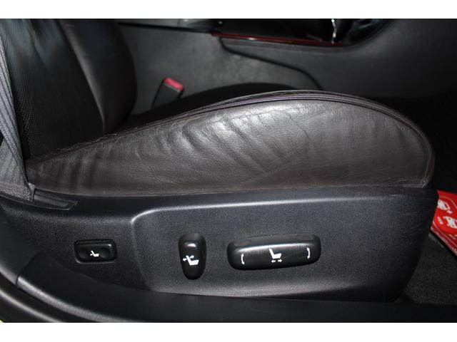 GS GS350 GS350 タイミングチェーンエンジン 黒革シート パワーシート シートヒーターエアコン マルチナビ ビルトインETC 18インチアルミ スマートキー オイルタネーター、イグニッションコイル交換済(23枚目)