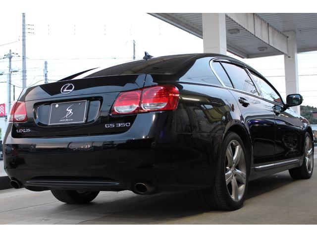 GS GS350 GS350 タイミングチェーンエンジン 黒革シート パワーシート シートヒーターエアコン マルチナビ ビルトインETC 18インチアルミ スマートキー オイルタネーター、イグニッションコイル交換済(35枚目)
