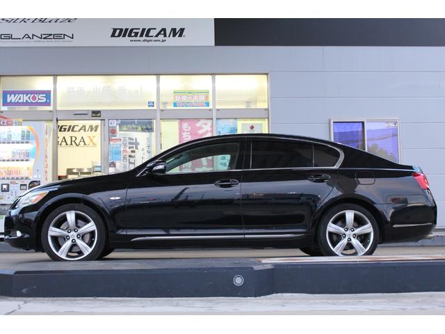 GS GS350 GS350 タイミングチェーンエンジン 黒革シート パワーシート シートヒーターエアコン マルチナビ ビルトインETC 18インチアルミ スマートキー オイルタネーター、イグニッションコイル交換済(44枚目)