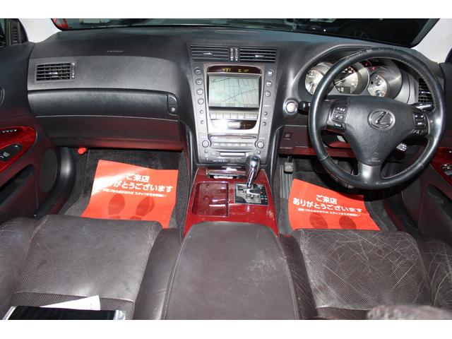 GS GS350 GS350 タイミングチェーンエンジン 黒革シート パワーシート シートヒーターエアコン マルチナビ ビルトインETC 18インチアルミ スマートキー オイルタネーター、イグニッションコイル交換済(55枚目)