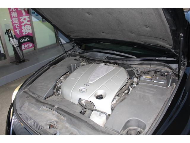 GS GS350 GS350 タイミングチェーンエンジン 黒革シート パワーシート シートヒーターエアコン マルチナビ ビルトインETC 18インチアルミ スマートキー オイルタネーター、イグニッションコイル交換済(63枚目)