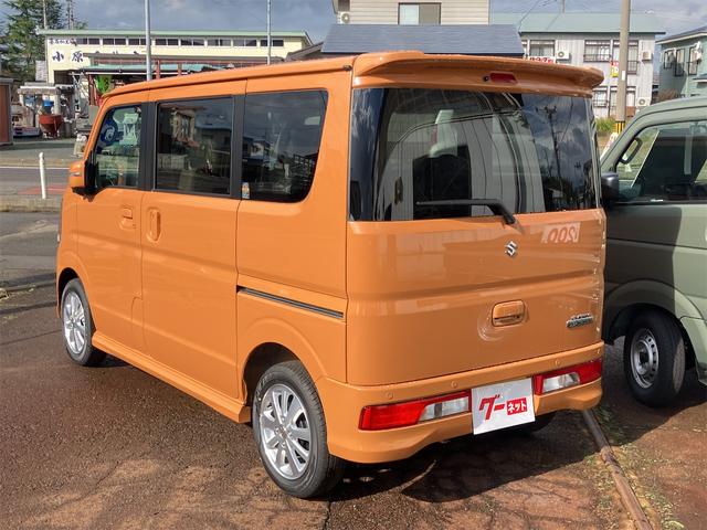 エブリイワゴン PZターボ 4WD バックカメラ 両側スライド・片側電動 クリアランスソナー レーンアシスト 衝突被害軽減システム オートライト LEDヘッドランプ スマートキー アイドリングストップ 電動格納ミラー(18枚目)