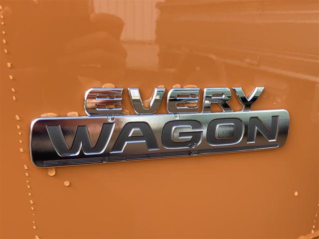 エブリイワゴン PZターボ 4WD バックカメラ 両側スライド・片側電動 クリアランスソナー レーンアシスト 衝突被害軽減システム オートライト LEDヘッドランプ スマートキー アイドリングストップ 電動格納ミラー(33枚目)
