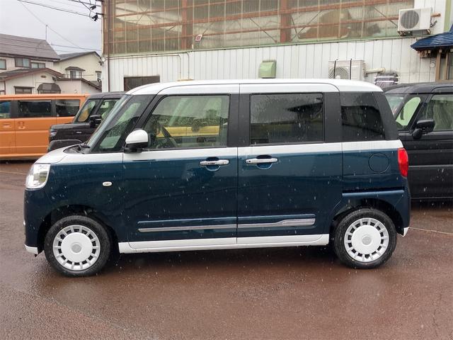 ムーヴキャンバス ストライプスＧ　４ＷＤ　バックカメラ　両側電動スライドドア　ＴＶ　クリアランスソナー　衝突被害軽減システム　オートライト　ＬＥＤヘッドランプ　スマートキー　アイドリングストップ　電動格納ミラー　シートヒーター（18枚目）