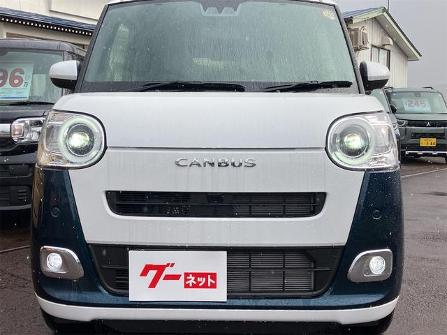 ムーヴキャンバス ストライプスＧ　４ＷＤ　バックカメラ　両側電動スライドドア　ＴＶ　クリアランスソナー　衝突被害軽減システム　オートライト　ＬＥＤヘッドランプ　スマートキー　アイドリングストップ　電動格納ミラー　シートヒーター（74枚目）