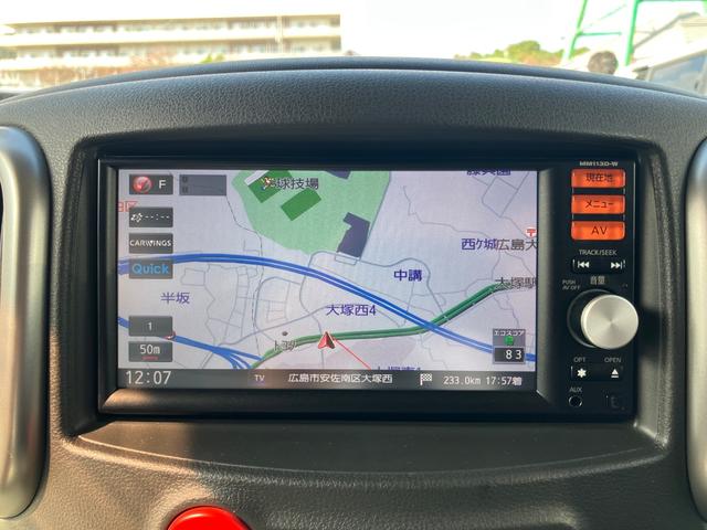 キューブ ライダー　ワンオーナー　ＥＴＣ　ナビ　ＴＶ　スマートキー　アイドリングストップ　オートエアコン　１６インチアルミ　電動格納ミラー（5枚目）