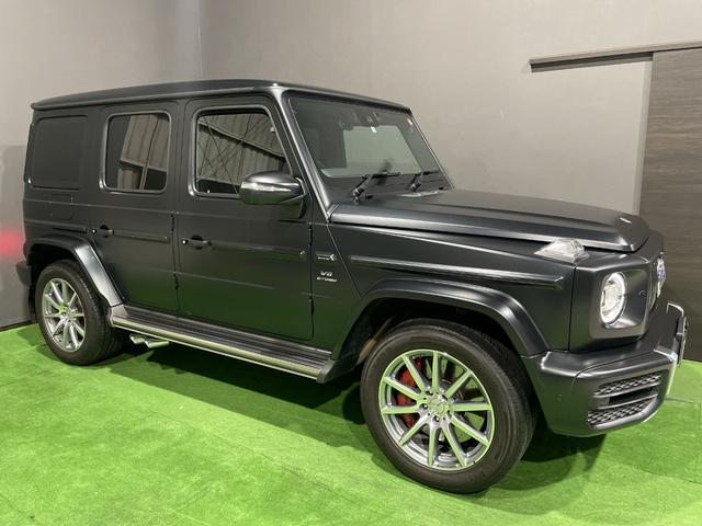 Ｇ６３　ドラレコ　カーボンｐｋｇ　ガラススライディングルーフ　レーダーセーフティｐｋｇ　マットブラック　全周囲カメラ　シートヒーター／エアコン　ブルメスターサウンドＳ　アンビエントライト　メモリ付き電動シート(8枚目)