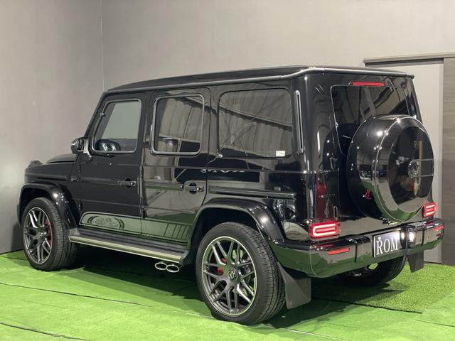 Ｇ６３　エディション５５　限定車　ドライブレコーダー　ＧＰＳレーダー　オブシディアンブラック　マットカーボンインテリアＰＫＧ　本革シート（赤革）　レザーエクスクルーシブＰＫＧ　全周囲カメラ　シートヒーター　シートエアコン(9枚目)