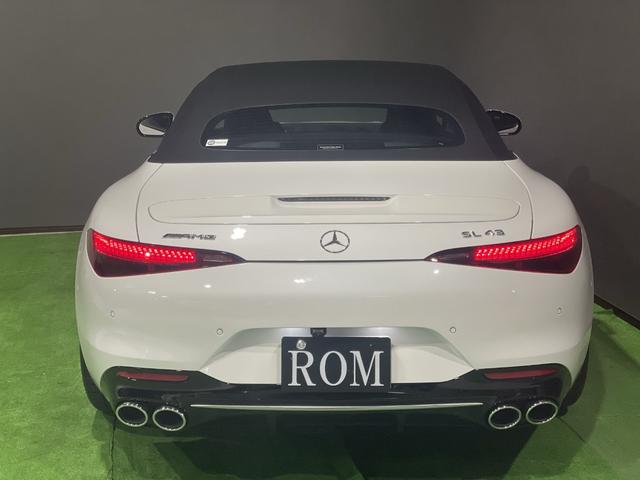 SL SL43 黒本革 レーダーセーフティ ヘッドアップディスプレイ メモリ付き電動シート シートヒーター ベンチレーター ブルメスターSS アンビエントライト 全周囲カメラ リラクゼーション機能 置き型充電(15枚目)