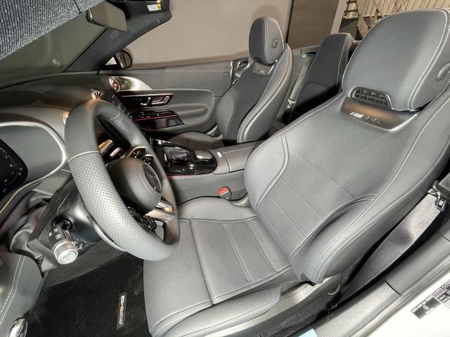 SL SL43 黒本革 レーダーセーフティ ヘッドアップディスプレイ メモリ付き電動シート シートヒーター ベンチレーター ブルメスターSS アンビエントライト 全周囲カメラ リラクゼーション機能 置き型充電(19枚目)