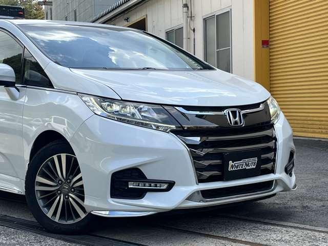 オデッセイハイブリッド ハイブリッドアブソルート・ホンダセンシング　中期モデル　ＨＶバッテリ－１年保証　両側電動スライド　ナビ　フルセグＴＶ　バックカメラ　Ｂｌｕｅｔｏｏｔｈ接続　純正ＡＷ　ＥＴＣ　スマートキー　電動シート　レーンキープアシスト　衝突被害軽減ブレーキ（17枚目）