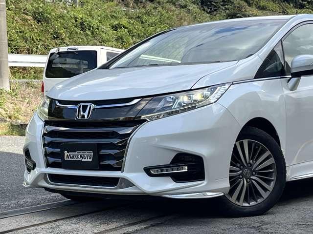 オデッセイハイブリッド ハイブリッドアブソルート・ホンダセンシング　中期モデル　ＨＶバッテリ－１年保証　両側電動スライド　ナビ　フルセグＴＶ　バックカメラ　Ｂｌｕｅｔｏｏｔｈ接続　純正ＡＷ　ＥＴＣ　スマートキー　電動シート　レーンキープアシスト　衝突被害軽減ブレーキ（18枚目）