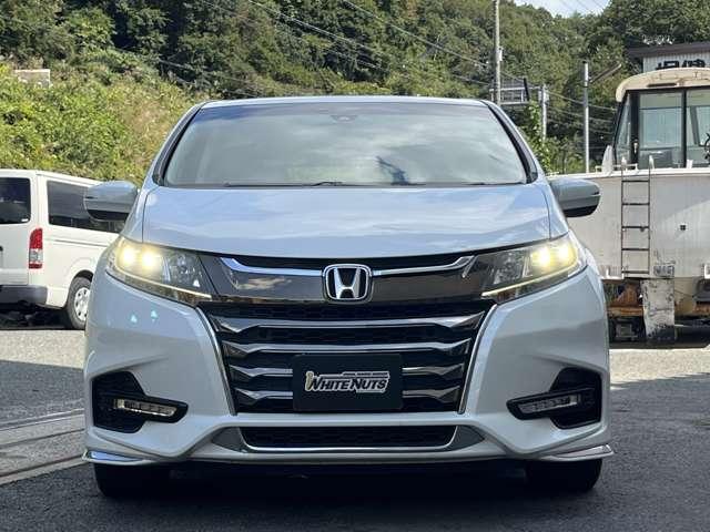 オデッセイハイブリッド ハイブリッドアブソルート・ホンダセンシング　中期モデル　ＨＶバッテリ－１年保証　両側電動スライド　ナビ　フルセグＴＶ　バックカメラ　Ｂｌｕｅｔｏｏｔｈ接続　純正ＡＷ　ＥＴＣ　スマートキー　電動シート　レーンキープアシスト　衝突被害軽減ブレーキ（20枚目）