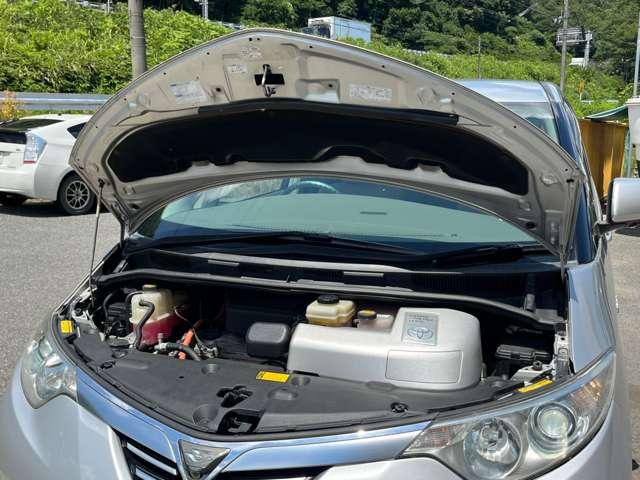 エスティマハイブリッド Ｇ　ＨＶバッテリ－１年保証　リアフリップダウンモニタ－　バックカメラ　フルセグＴＶ　ＨＤＤナビ　両側電動スライド　クルコン　パーキングアシスト　純正ＡＷ　フォグライト　アダプティブヘッドライト　電動シート（19枚目）