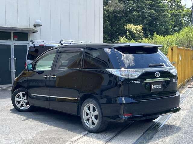 エスティマハイブリッド Ｘ　ＨＶバッテリ－１年保証　　モデリスタエアロ　フルセグＴＶ　ナビ　ＨＩＤ　　Ｂｌｕｅｔｏｏｔｈ接続　盗難防止装置　スマートキー　電動スライド　純正ＡＷ　アダプティブヘッドライト　フォグライト（15枚目）