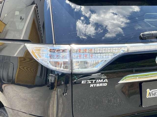 エスティマハイブリッド Ｘ　ＨＶバッテリ－１年保証　　モデリスタエアロ　フルセグＴＶ　ナビ　ＨＩＤ　　Ｂｌｕｅｔｏｏｔｈ接続　盗難防止装置　スマートキー　電動スライド　純正ＡＷ　アダプティブヘッドライト　フォグライト（28枚目）