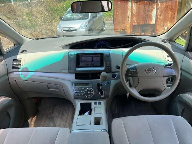 エスティマハイブリッド Ｘ　ＨＶバッテリ－１年保証　　モデリスタエアロ　フルセグＴＶ　ナビ　ＨＩＤ　　Ｂｌｕｅｔｏｏｔｈ接続　盗難防止装置　スマートキー　電動スライド　純正ＡＷ　アダプティブヘッドライト　フォグライト（39枚目）