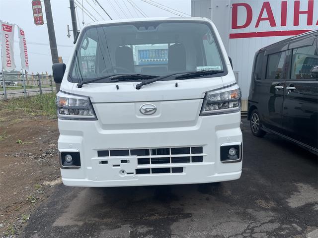 ハイゼットトラック スタンダード　４ＷＤ　届け出済み未使用車　　ＡＴ　衝突被害軽減システム　クリアランスソナー　アイドリングストップ　ＡＢＳ　ＥＳＣ　エアコン（7枚目）
