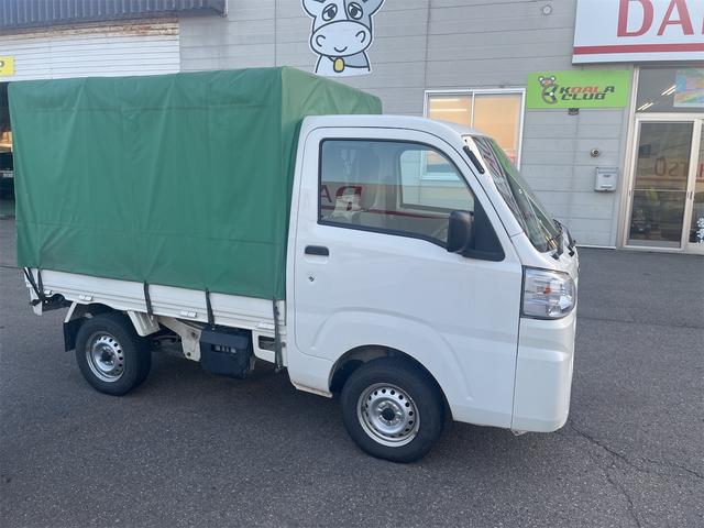 ハイゼットトラック 　４ＷＤ　軽トラック　幌　ＭＴ（3枚目）