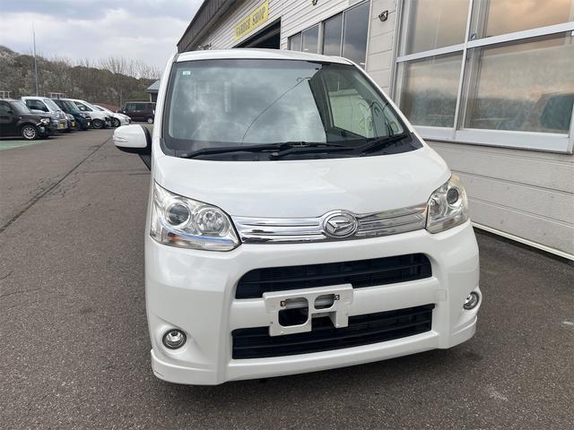 ムーヴ カスタム X 4WD HID LEDヘッドランプ スマートキー アイドリングストップ ベンチシート CVT 盗難防止システム ABS CD USB ミュージックプレイヤー接続可 アルミホイール 衝突安全ボディ(8枚目)