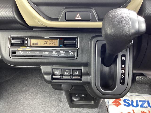 ハスラー ハイブリッドＧ　４ＷＤ　届出済未使用車　スズキセーフティサポート　クールカーキメタリック　スノーモード　ヒルディセントコントロール　運転席助手席シートヒーター　オートエアコン　ＬＥＤヘッドライト　スマートキー　１５インチスチールホイール（14枚目）