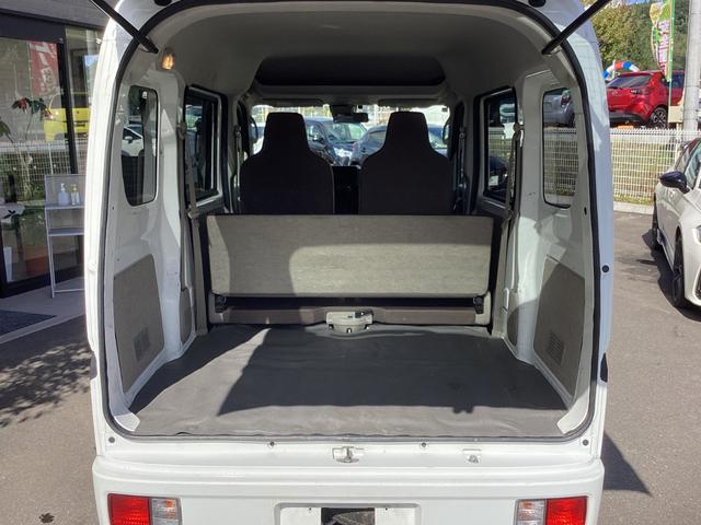 エブリイ ＰＣ　ハイルーフ　パートタイム４ＷＤ　スペリアホワイト　レーダーブレーキサポート装着車　純正オーディオ　ＥＴＣ　両側スライドドア　ライトレベライザー　キーレスエントリー　社外アルミホイール　ＬＥＤヘッドライト　横滑り防止装置（26枚目）
