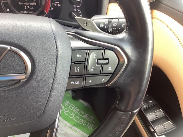 ＬＸ ＬＸ６００　モデリスタフルエアロ　オフロード用フロントグリル　ワンオーナー　純正コネクティッドナビ　フルセグ　ＴＶキット　ミラキャスト　全方位カメラ　茶革電動メモリーシート　サンルーフ　全方位ドラレコ　ＥＴＣ　クールＢＯＸ　ステアリングヒーター　２２インチＡＷ（27枚目）