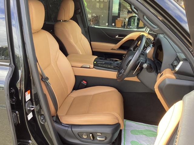 ＬＸ ＬＸ６００　モデリスタフルエアロ　オフロード用フロントグリル　ワンオーナー　純正コネクティッドナビ　フルセグ　ＴＶキット　ミラキャスト　全方位カメラ　茶革電動メモリーシート　サンルーフ　全方位ドラレコ　ＥＴＣ　クールＢＯＸ　ステアリングヒーター　２２インチＡＷ（42枚目）