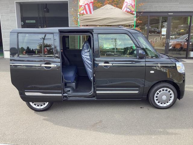 ムーヴキャンバス セオリーG スマートアシスト 純正ナビ フルセグTV ブルートゥース DVD再生 バックモニター ナビ連動ドライブレコーダー ETC ワイヤレス充電器 シートヒーター フロアマット 両側電動ドア スマートキー LEDヘッドライト(9枚目)