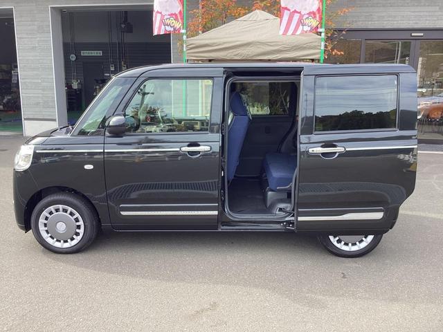 ムーヴキャンバス セオリーG スマートアシスト 純正ナビ フルセグTV ブルートゥース DVD再生 バックモニター ナビ連動ドライブレコーダー ETC ワイヤレス充電器 シートヒーター フロアマット 両側電動ドア スマートキー LEDヘッドライト(10枚目)