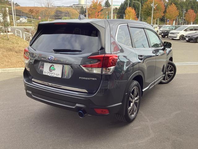 フォレスター プレミアム 4WD 純正8型ナビ フルセグTV ブルートゥース DVD再生 サイド・バックカメラ ETC ドラレコ サンルーフ 黒革電動シート シートヒーター パワーバックドア 柿本マフラー 社外18インチAW LED(51枚目)