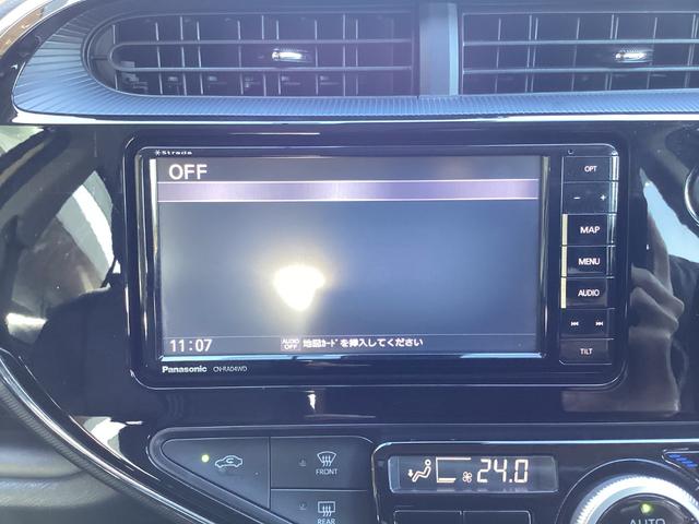 アクア クロスオーバー　トヨタセーフティセンス　ストラーダＳＤナビ　フルセグＴＶ　Ｂｌｕｅｔｏｏｔｈ　ＳＤ録音　ＤＶＤ　Ｂカメラ　ＥＴＣ　ドライブレコーダー　ハーフレザーシート　プッシュスタート　オートＬＥＤライト　純正ＡＷ（14枚目）